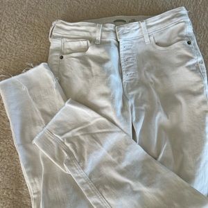 White skinny jeans